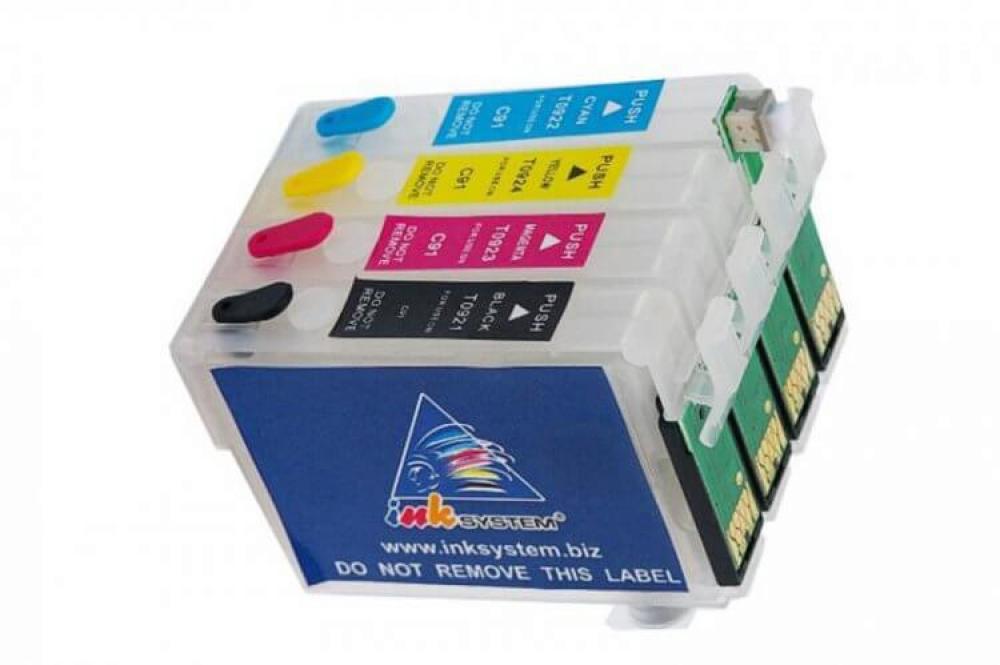 Перезаправляемые картриджи для Epson Workforce WF-3620DWF фото - изображение 1