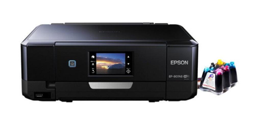 изображение МФУ Epson Colorio EP-807AB с СНПЧ - изображение 1
