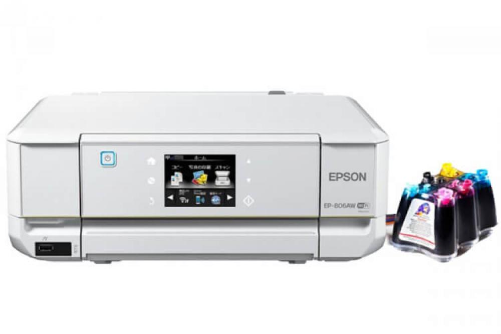 изображение МФУ Epson Colorio EP-806AW с СНПЧ - изображение 1