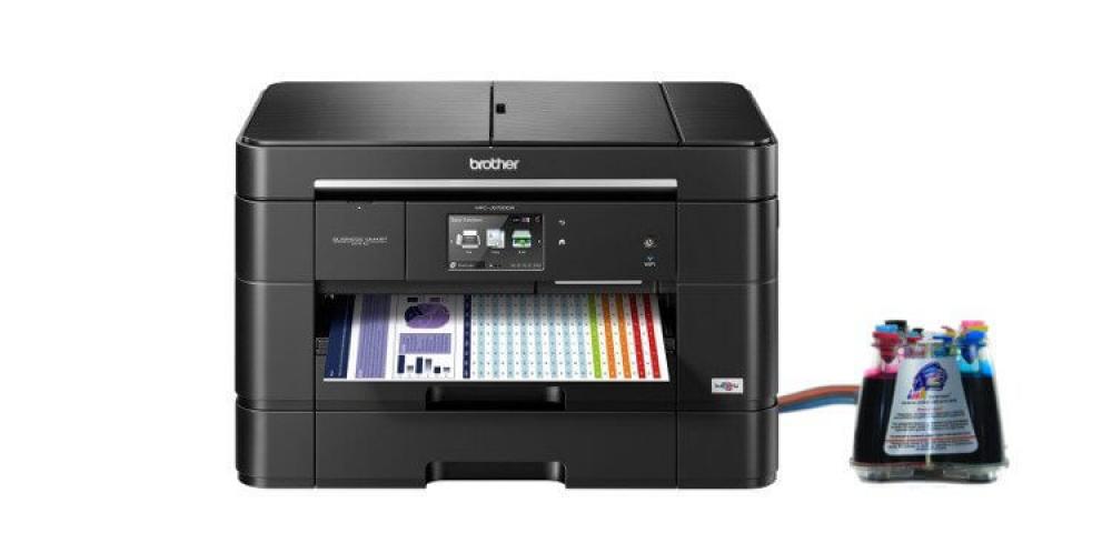 изображение МФУ Brother MFC-J2720 c СНПЧ - изображение 1