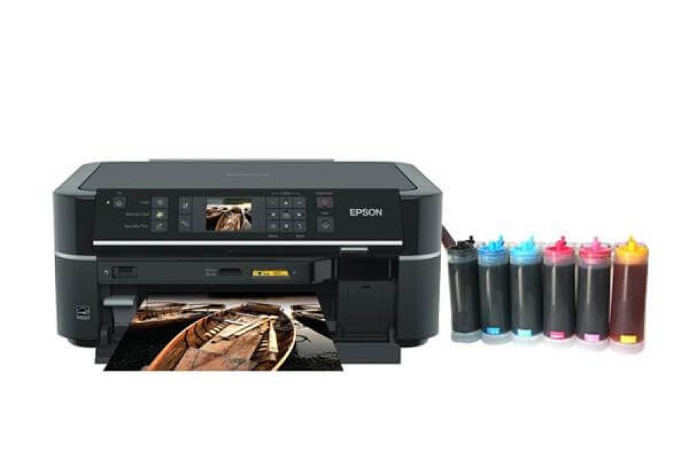 изображение МФУ Epson Stylus Photo TX650 с СНПЧ INKSYSTEM Industrial - изображение 1