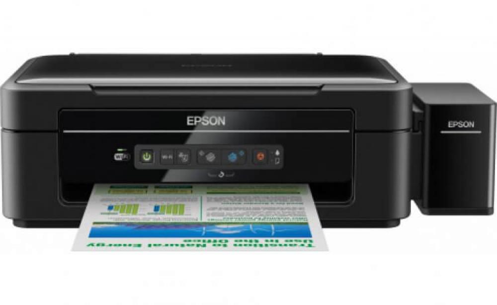 изображение МФУ Epson L366 с оригинальной СНПЧ и чернилами - изображение 1